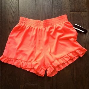 NWT. Neon Shorts